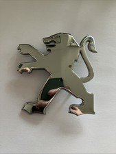 Peugeot 407 Badge Logo Lion