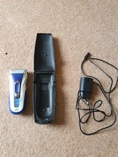Braun Series 3 370 electric shaver, carry case + charger FOR SPARES NOT WORKING