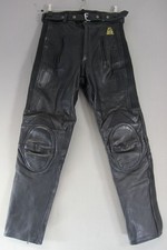Akito black leather - black, biker