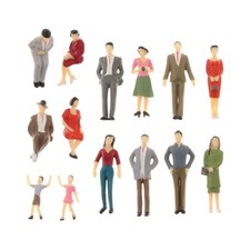 14pcs Model 1:30 Scale Painted