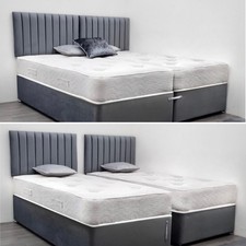 Hotel Contract Pocket 1000 5ft King Size Zip and Link Divan Bed(s)