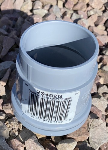 Osma soil pipe boss - soil, adaptor