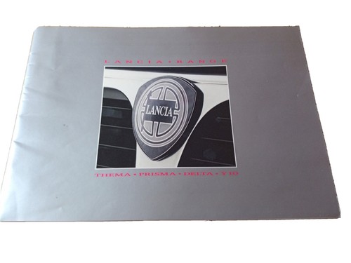 Lancia car sales brochure - lancia,