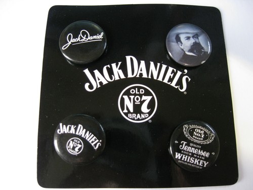 Jack daniels button pin - jack,
