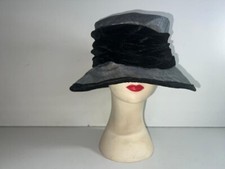 Ladies/Women Elegant Summer Sun Wide Brim Church Hat One Size OLS-HT029