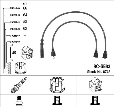 New ignition cable - cable, kit