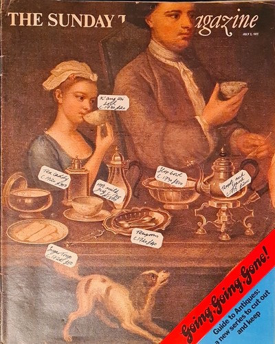 Vintage sunday times magazine - vintage,