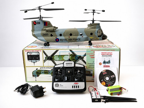 Twister chinook helicopter - twister, rc