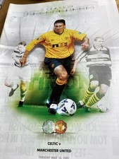 CELTIC V MANCHESTER UNITED