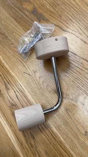 Wooden wall light with - wooden,