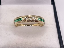 9ct Gold Hallmarked Green