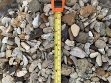 5KG of GARDEN or POT GRAVEL PEBBLES STONES PEA SHINGLE 40p PER KG RINSED, BAGGED