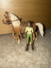 Schleich 42517 Sarah Mystery Horse Club Pony Figurine with Tack and Rider