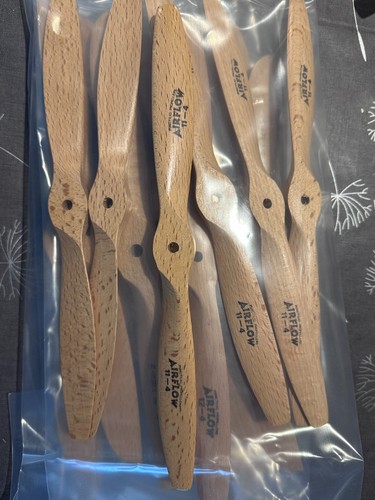 Set rc plane wooden - of, 3