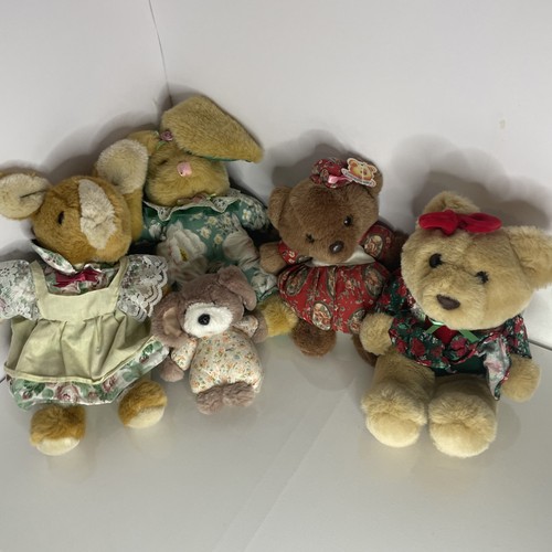 Vintage plush bunny - vintage,