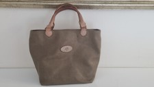 Mulberry Brown Scotchgrain Leather Zip Women's Handbag