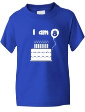 Birthday Kids Ages I Am 8