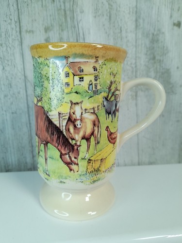 Presingoll pottery footed mug - presingoll,
