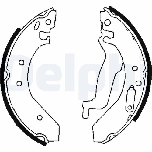 Delphi ls1645 brake - brake, set
