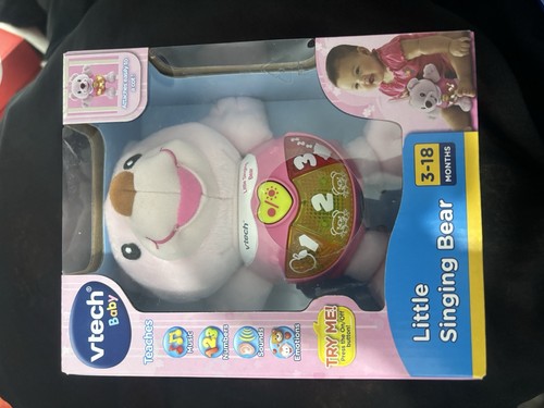 Vtech little singing bear pink - singing,