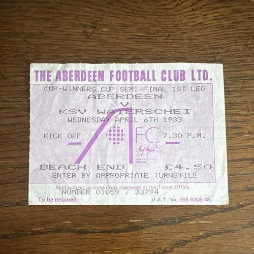 Aberdeen ksv waterschei - aberdeen,