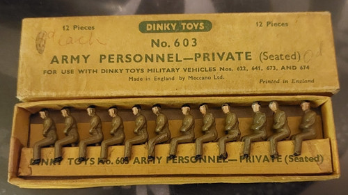 Dinky toys 603 - dinky, personnel