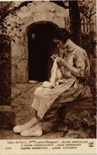 CPA Salon de Paris Mme LUCAS