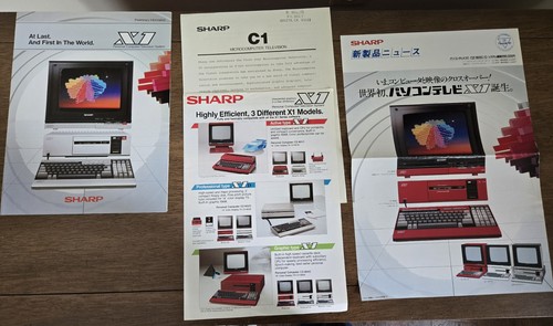 Sharp vintage computer