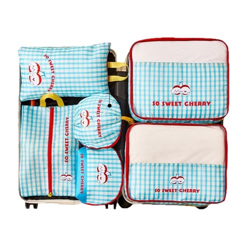 6pc travel storage bags set - bags,