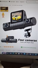 Dash cam 4 channels, 1080P