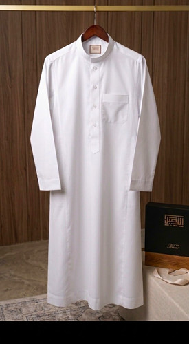Aseel men white thobe - white,