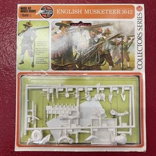Vintage 1976 Airfix Collectors Series 54mm English Musketeer 1642 Sealed
