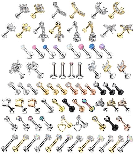 Threadless push cartilage - threadless,