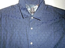 MEN'S ONE LIKE NO OTHER BLUE LONG SLEEVE SLIM FIT SHIRT 83/500 SIZE XL P2P 25"