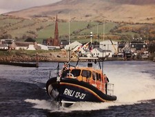 Girvan Lifeboat Postcard