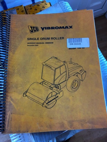 Jcb vibromax single - jcb, drum