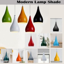 Vintage LampShade Ceiling Light Shade Easy Fit Pendant Metal Lamp Shades Kitchen