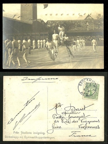 1912 olympic games rppc - 1912,