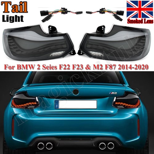 Pair smoked dynamic led rear - smoked,