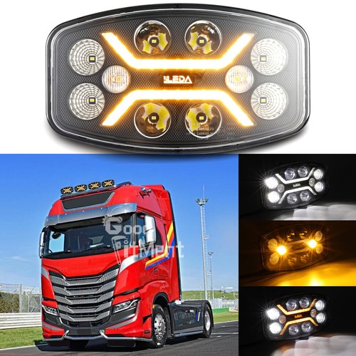Led work warning light - 10",