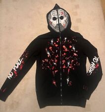 Friday The 13th Hoodie Horror Movie Film Merch Halloween Costume Mask Size Small