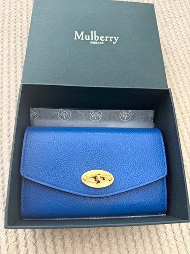 Mulberry blue leather flap - mulberry,