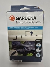 Gardena MICRO DRIP T Joint Connector for Spray Nozzles 13mm Pack of 5