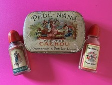 Grossmith Phul Nana 2rare Miniatures,Cachou Box
