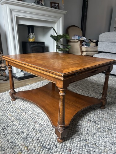 Burr walnut drop - walnut, leaf