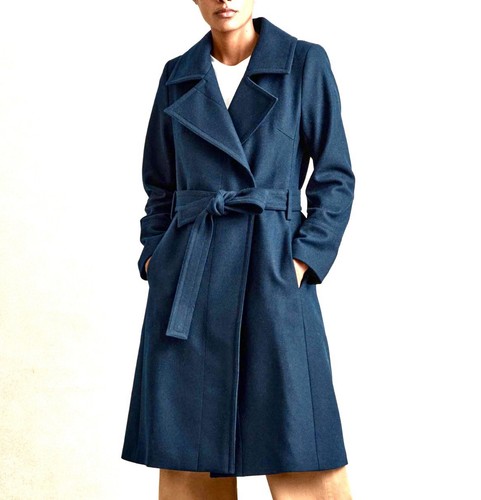 Reiss teal rae wool blend - rae,