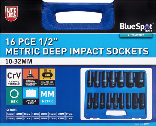 Blue spot tools - tools, 1/2"