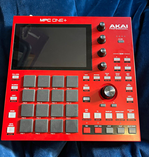 Akai professional mpc - one+, red