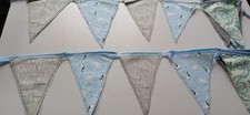 2 X 2m Blue Duck Design Fabric Bunting
