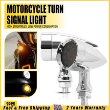 Chrome Turn Signal Amber Light